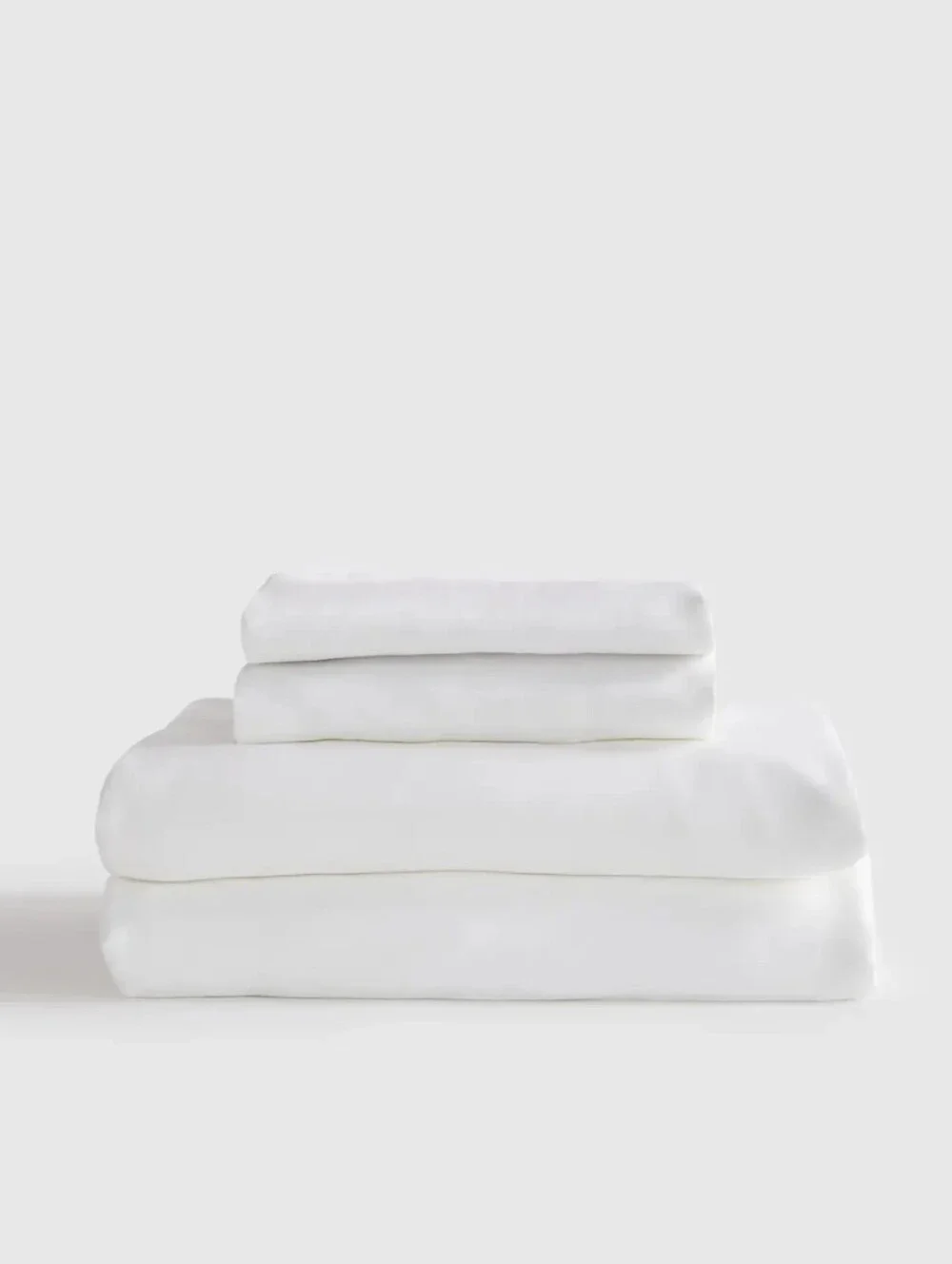 Quince Organic Bamboo King Sheet Set White 4 Piece NWT